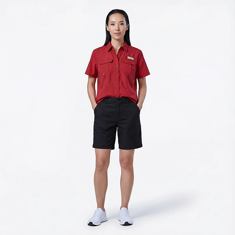 Magellan Outdoors Women's Hickory Canyon Hybrid Bermuda Shorts 7.5