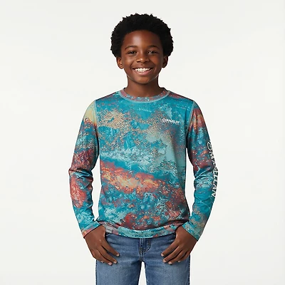 Magellan Outdoors Boys' Realtree Xtreme Reversible Long Sleeve T-shirt