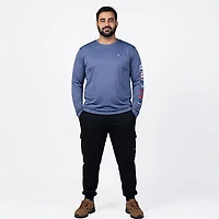 Magellan Outdoors Men's Casting Crew Long Sleeve T-shirt