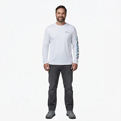Magellan Outdoors Men's Casting Crew Long Sleeve T-shirt