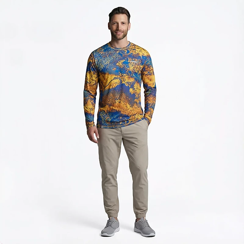 Magellan Outdoors Men's Realtree Xtreme Reversible Crew Long-Sleeve T-shirt