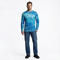 Magellan Outdoors Men's Realtree Xtreme Reversible Crew Long-Sleeve T-shirt
