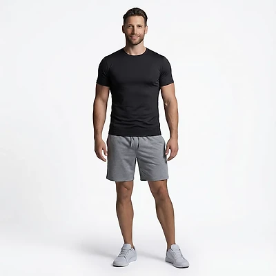 BCG Men's Compression Mesh Short Sleeve Top