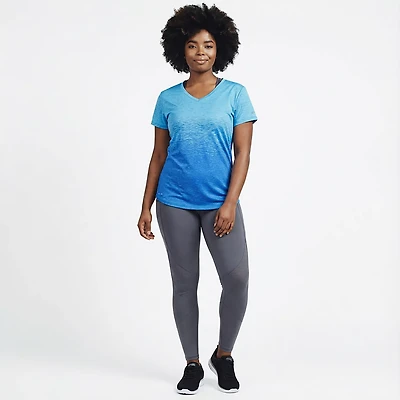 BCG Women's Ombre V-neck Training T-shirt