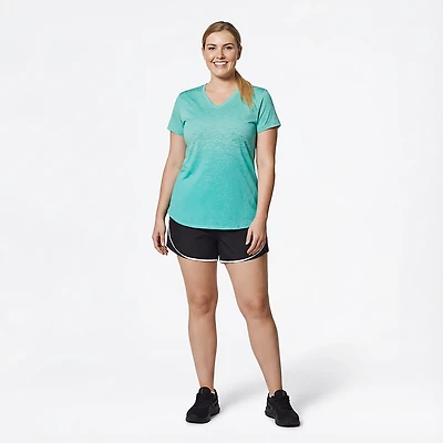 BCG Women's Ombre V-neck Training T-shirt