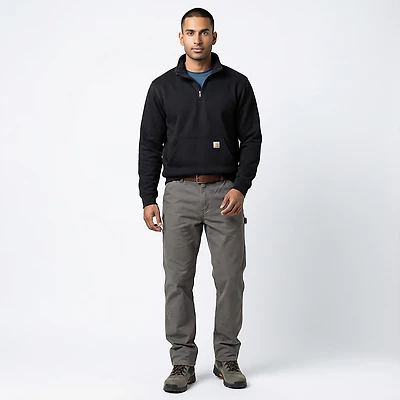 Carhartt Men's Loose Fit Midweight 1/4-Zip Mock Neck Sweatshirt