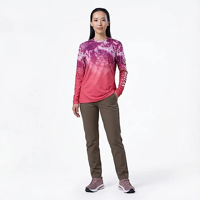 Magellan Outdoors Women's Caddo Lake RTX Ombre Long Sleeve T-shirt