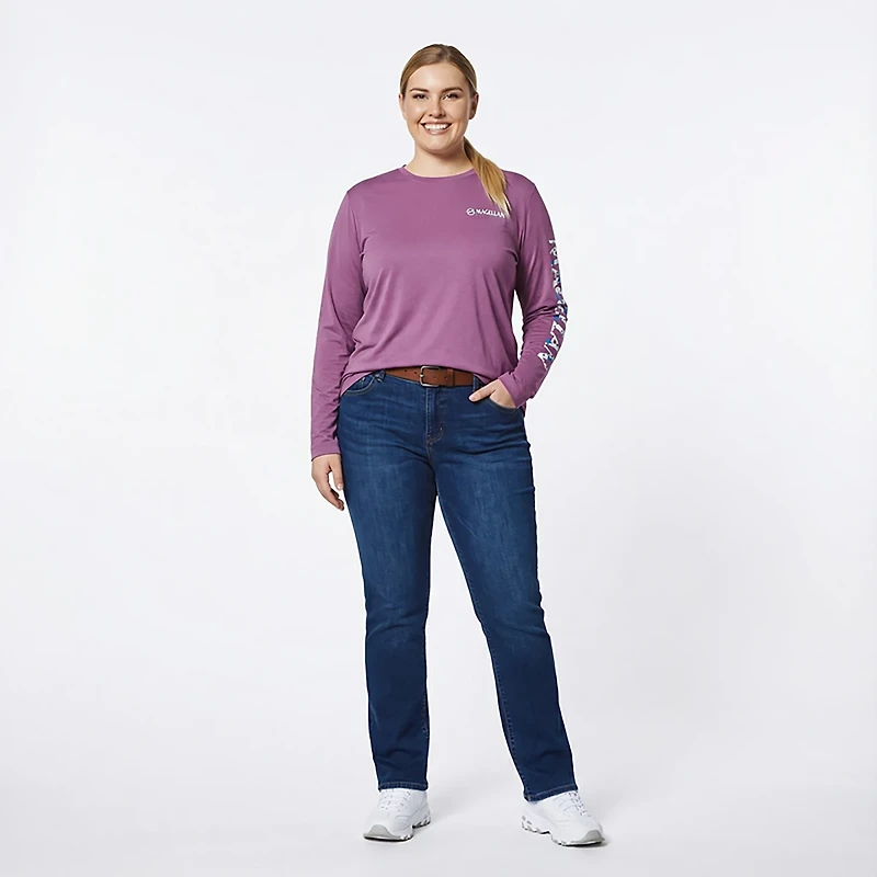 Magellan Women's Caddo Lake Logo Long Sleeve T-shirt