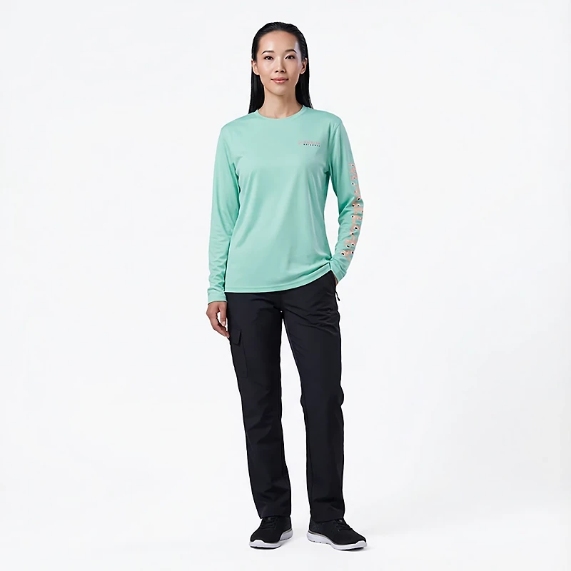 Magellan Outdoors Women's Caddo Lake Logo Long Sleeve T-Shirt