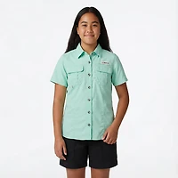 Magellan Girls' Laguna Madre Short Sleeve Fishing Shirt
