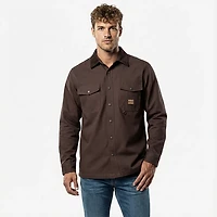 Brazos Men's Contractor Flannel Lined Shirt Jacket