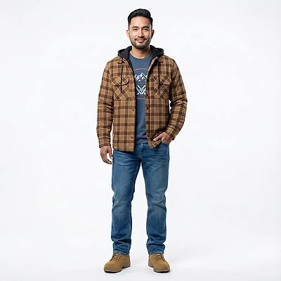 Brazos Men's Blacksmith Insulated Hooded Jacket