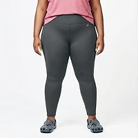 BCG Women's Hi Mesh Splice Plus 7/8 Leggings