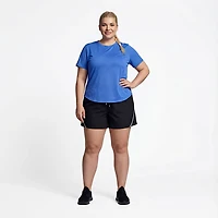 BCG Women's Plus Taped Woven Shorts 4.5