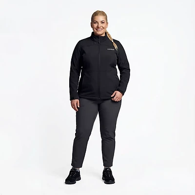 Magellan Outdoors Women's Hickory Canyon Softshell Plus Jacket