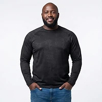 BCG Men's Jacquard Long Sleeve Tee