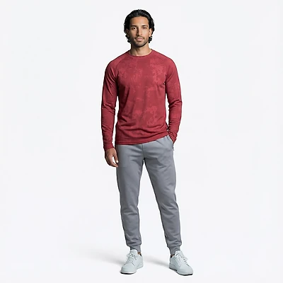 BCG Men's Jacquard Long Sleeve Tee