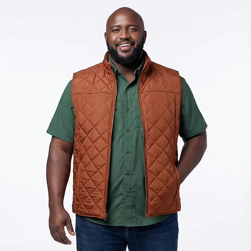 Magellan Outdoors Men's Campfire Quilted Vest