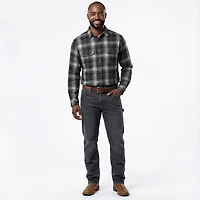 Brazos Men's Blacksmith HW Long Sleeve Flannel