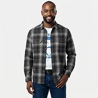 Brazos Men's Blacksmith HW Long Sleeve Flannel