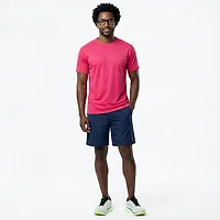The BCG Men's Run Grid Mesh Short Sleeve T-shirt