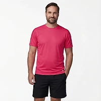The BCG Men's Run Grid Mesh Short Sleeve T-shirt