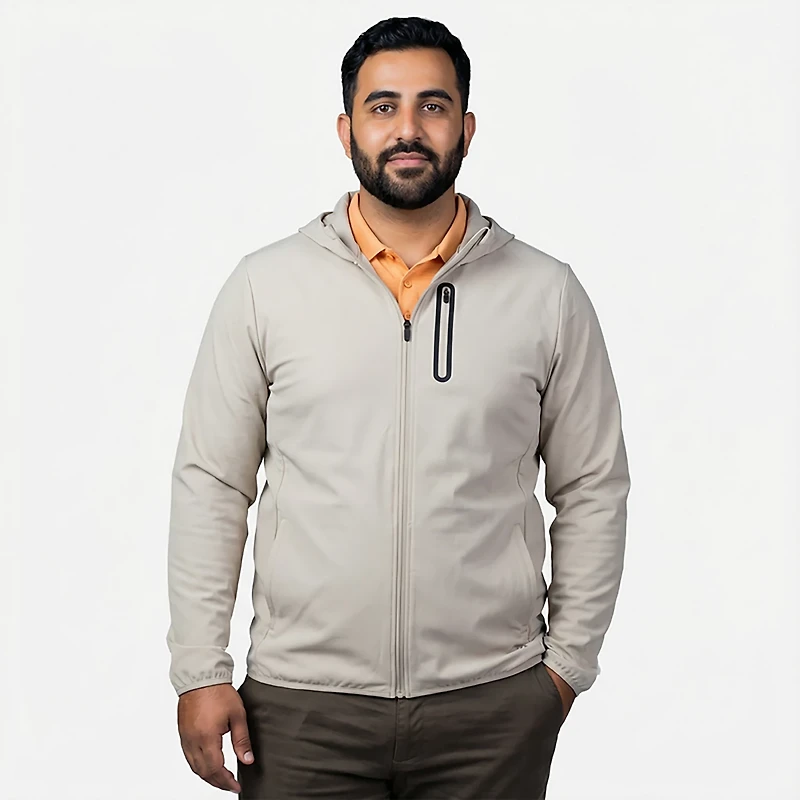BCG Men's Tech Knit Full Zip Top