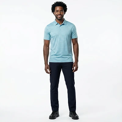 BCG Men's Golf 3-Strpe Polo Shirt