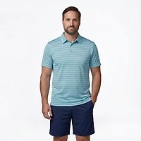 BCG Men's Golf 3-Strpe Polo Shirt