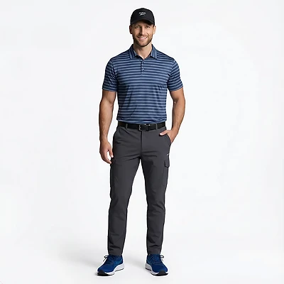 BCG Men's Golf 3-Strpe Polo Shirt