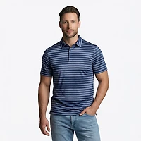 BCG Men's Golf 3-Strpe Polo Shirt