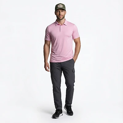 BCG Men's Golf Heather Polo Shirt