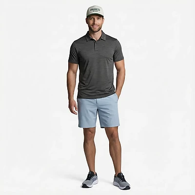 BCG Men's Golf Heather Polo Shirt