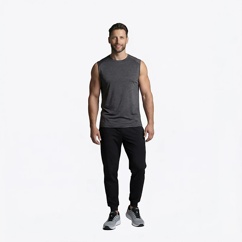 BCG Men's Turbo Melange Muscle Tank Top