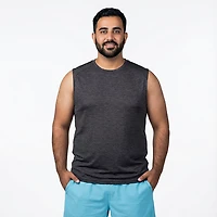 BCG Men's Turbo Melange Muscle Tank Top