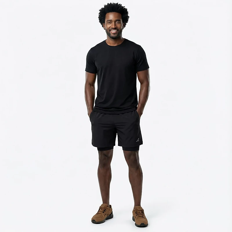 BCG Men's Run Dash 2 1 Shorts 5