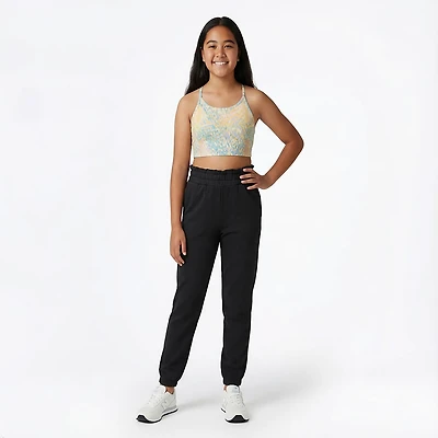 BCG Girls' Longline Printed Sports Bra