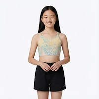 BCG Girls' Longline Printed Sports Bra