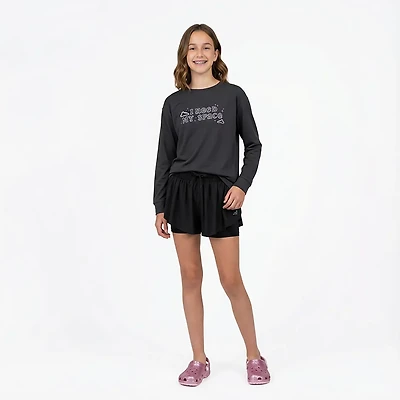 BCG Girls' Run Flowy Shorts 3.5