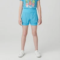 BCG Girls' Run Free 2-in-1 Shorts 4