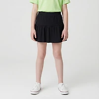 BCG Girls' Ruffle Tiered Skort 2.5