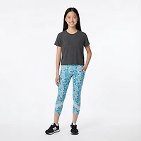 BCG Girls' Twist Back Crop Top