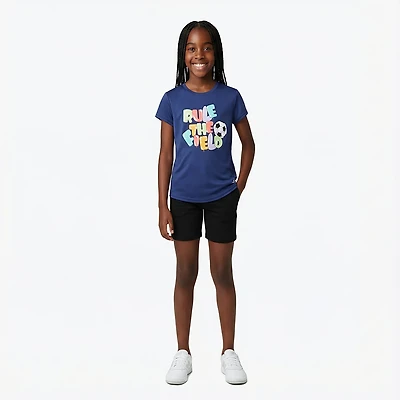BCG Girls' Training Turbo Rule Field T-shirt