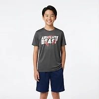 BCG Boys' Turbo Graphic Absolute Beast Short Sleeve T-shirt