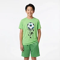 BCG Boys' Turbo Soccer Speckle Short Sleeve T-shirt