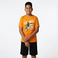 BCG Boys' Turbo Savage Mode Short Sleeve T-shirt