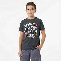 BCG Boys' Cotton Anti-Losing Club T-shirt