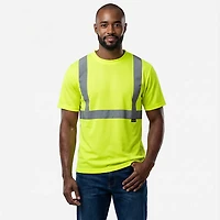 Brazos Men's Hi-Vis Short Sleeve Crew T-shirt