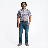 Magellan Outdoors Men's Local State Texas Plaid Shirt