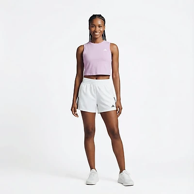 adidas Women's Training Essentials Regular 3-Stripes Tank Top